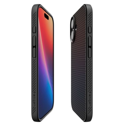 Spigen Liquid Air - Etui do iPhone 17 (Matte Black)