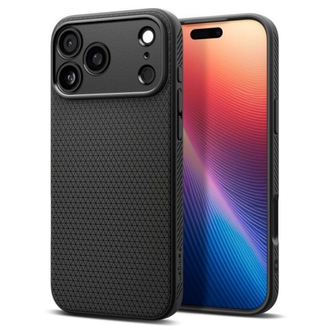 Spigen Liquid Air - Etui do iPhone 17 Pro (Matte Black)