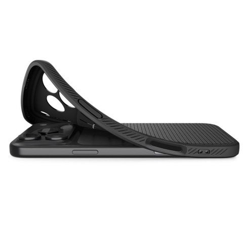 Spigen Liquid Air - Etui do iPhone 17 Pro (Matte Black)