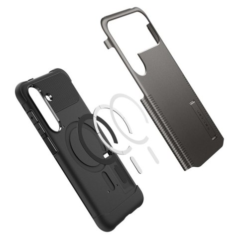 Spigen Slim Armor Mag MagSafe - Etui do Samsung Galaxy S25 FE (Gunmetal)