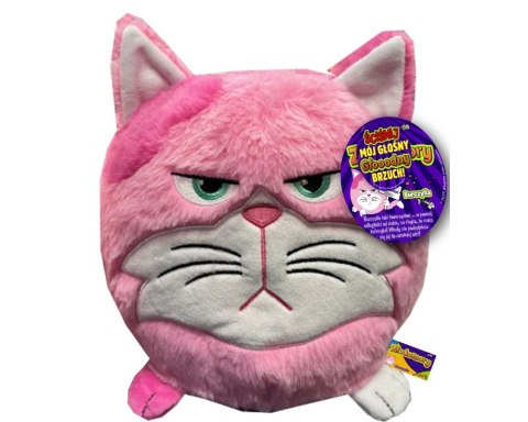 Złodomory - Plusz 21 cm, Różowa kotka Burczylia