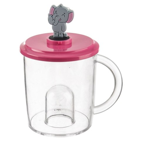 Kubek z Figurką dla Dziecka Słoń 240 ml ORION Tritan BPA Free do Zmywarki