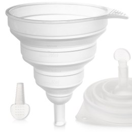 Lejek Kuchenny Składany Silikonowy Uniwersalny do Soków Nalewek ORION 12 cm