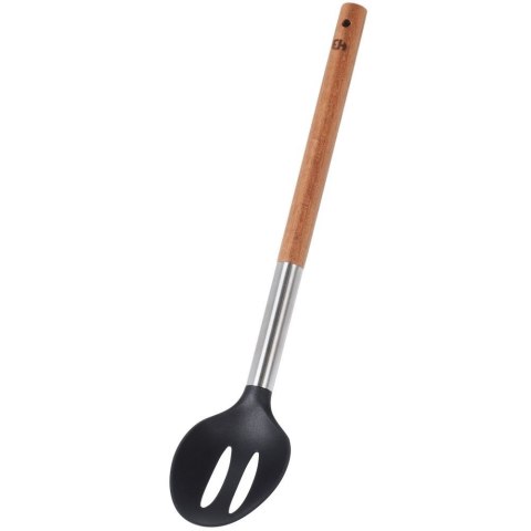 Łyżka Cedzakowa Nylonowa z Uchem Akacjowym 34 cm EXCELLENT HOUSEWARE
