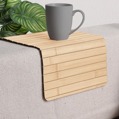 Podkładka na Stół Bambusowa Zwijana 44 x 24 cm VILDE Mata Naturalna