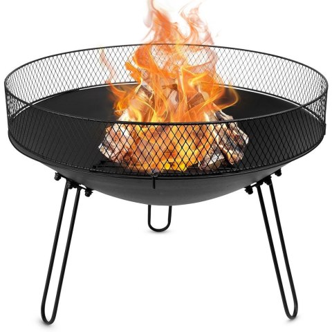 Palenisko Ogrodowe Metalowe Grill z Rusztem Stelaż 60 cm AMBIANCE