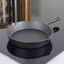 Patelnia Żeliwna Mała 15 cm VILDE Cast Line na Indukcję Grill