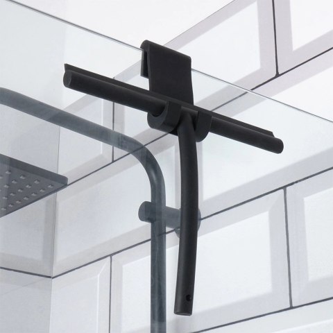 Ściągaczka do Szyb z Haczykiem Silikonowa Czarna Solidna VILDE 24,5x20,5 cm