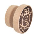 Stempel do Ciastek Drewniany Bałwan Pierników Dekoracja 5,5 cm ORION