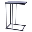 Stolik Kawowy Metalowy Loft Czarny Boczny Uniwersalny ORION 40x26x58 cm