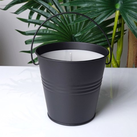 Świeca Zapachowa Cytrynowa Przeciw Komarom Olejek Eteryczny VILDE 10,5x10cm