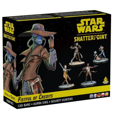 Asmodee Star Wars: Shatterpoint - Fistful of Credits: Cad Bane Squad Pack Figura
