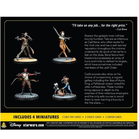 Asmodee Star Wars: Shatterpoint - Fistful of Credits: Cad Bane Squad Pack Figura