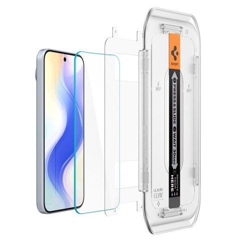 Spigen Glas.TR EZ FIT 2-Pack - Szkło hartowane do Google Pixel 9 / 9 Pro / 10 / 10 Pro (2 sztuki)