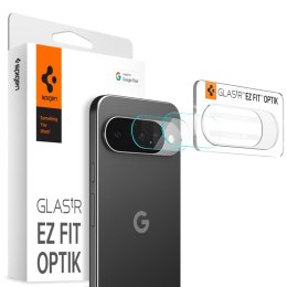 Spigen Optik GLAS.TR Camera Protector 2-Pack - Szkło ochronne na obiektyw do Google Pixel 10 (Crystal Clear)