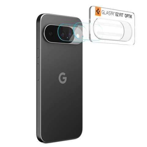 Spigen Optik GLAS.TR Camera Protector 2-Pack - Szkło ochronne na obiektyw do Google Pixel 10 (Crystal Clear)