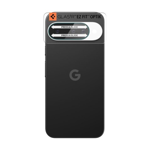 Spigen Optik GLAS.TR Camera Protector 2-Pack - Szkło ochronne na obiektyw do Google Pixel 10 (Crystal Clear)