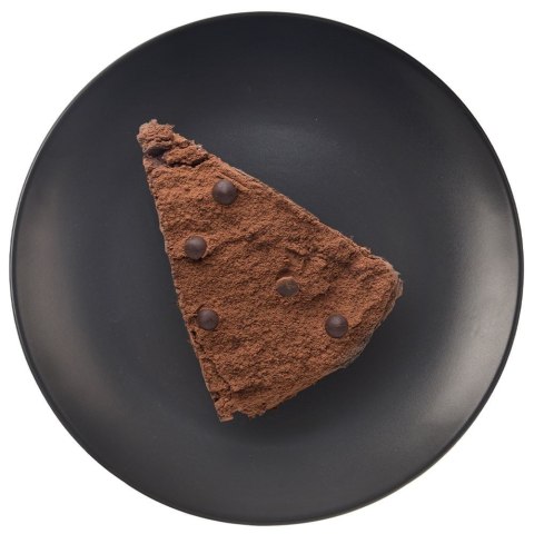 Talerz Deserowy Ceramiczny Czarny ALFA 21,5 cm ORION Zmywarka