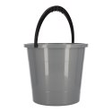 Uniwersalne wiadro 10L, POLSKI PRODUKT - szare
