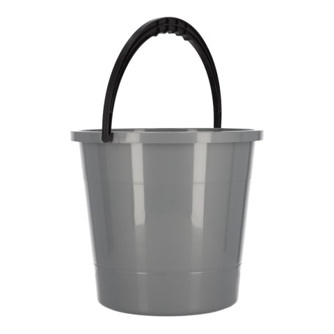 Uniwersalne wiadro 10L, POLSKI PRODUKT - szare