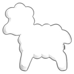 Wykrawacz do Ciastek Owieczka 5 x 4,5 cm Stal Nierdzewna do Zmywarki ORION