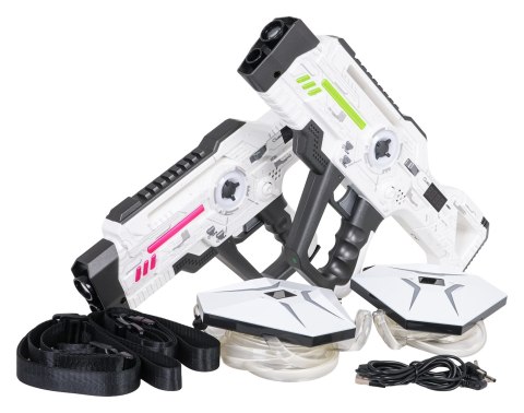 Zestaw Pistoletów Laserowych + Kamizelki