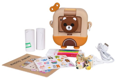 Aparat Fotograficzny z Funkcja Drukowania Misiu