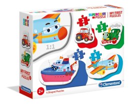 Clementoni: Moje Pierwsze Puzzle - Środki Transportu