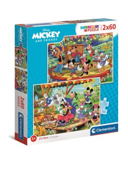 Clementoni - Puzzle 2x60el. Mickey And Friends
