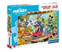 Clementoni: Puzzle 24el. Maxi - Mickey i Przyjaciele