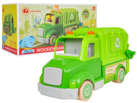 Drewniana Śmieciarka