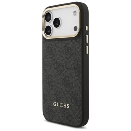 Guess Bundle Pack MagSafe 4G - Zestaw etui + portfel MagSafe do iPhone 17 Pro Max (czarny)