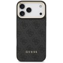 Guess Bundle Pack MagSafe 4G - Zestaw etui + portfel MagSafe do iPhone 17 Pro Max (czarny)