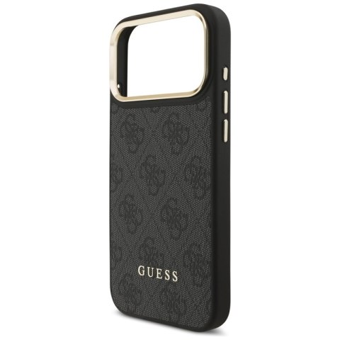 Guess Bundle Pack MagSafe 4G - Zestaw etui + portfel MagSafe do iPhone 17 Pro Max (czarny)