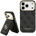 Guess Bundle Pack MagSafe 4G - Zestaw etui + portfel MagSafe do iPhone 17 Pro (czarny)