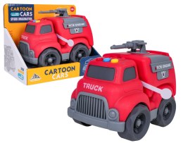 Pojazd Straż Pożarna z Funkcją Świateł i Dźwięku