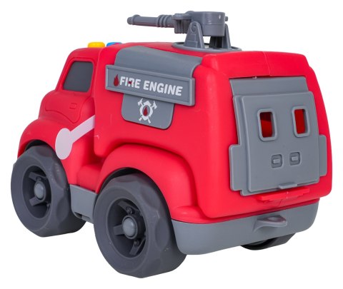 Pojazd Straż Pożarna z Funkcją Świateł i Dźwięku