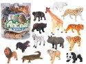 Zestaw Zwierząt 18el. Safari