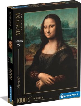 Clementoni: Puzzle 1000el. - Museum Leonardo - Gioconda