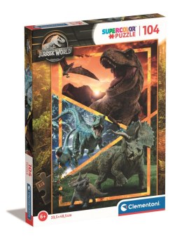 Clementoni: Puzzle 104el. - Jurassic World
