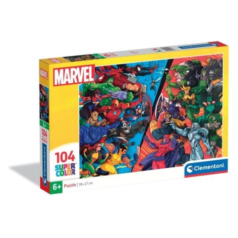 Clementoni: Puzzle 104el. - Marvel