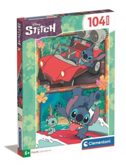 Clementoni: Puzzle 104el. - Stitch