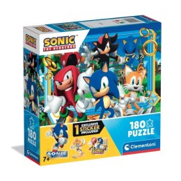 Clementoni: Puzzle 180el. - Sonic