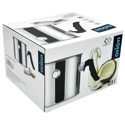 Garnek do Mleka Stalowy Indukcja Nierdzewny ORION 2,5 L