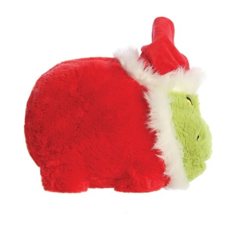 Grinch - Pluszowa maskotka / poduszka Grinch w stroju Świętego Mikołaja 25 cm z kolekcji Spudsters