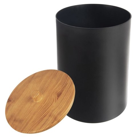 Kosz na Śmieci Łazienkowy Czarny 7 L ORION BLACK Wytrzymały i Pojemny