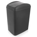 Kosz na Śmieci Plastikowy Szary 10 L ORION Wytrzymały i Pojemny