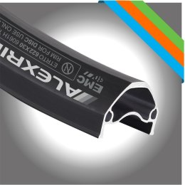 Obręcz e-bike ALEXRIMS EMC30, H. tarczowy, Stożek 22mm, 29