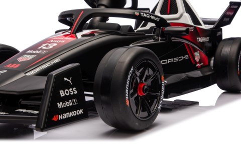 Pojazd Bolid Formuły E Porsche Czerwony