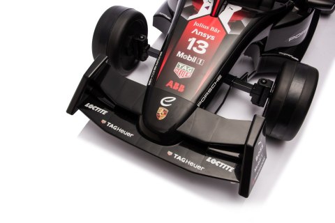 Pojazd Bolid Formuły E Porsche Czerwony